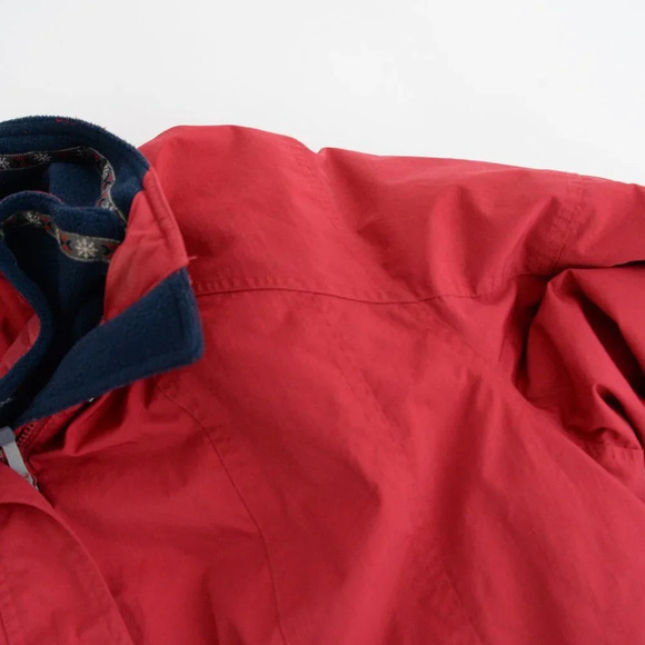 Vintage Alpinetek Red w/ Removable Nylon & Fleece Liner Size 20W - Picture 12 of 15